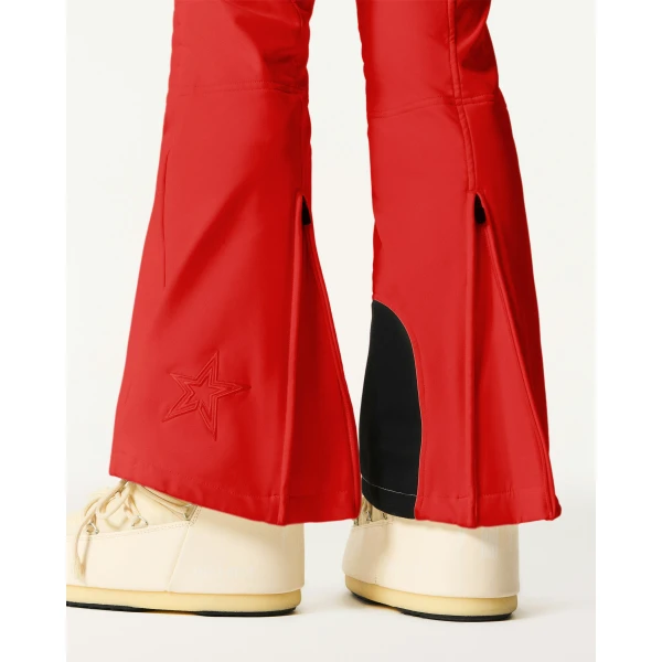 Perfect Moment JG Bib Ski Pant in Red, view 4 | Pants | Coveti