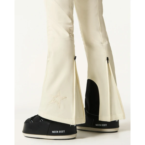 Perfect Moment JG Bib Ski Pant in White, view 5 | Pants | Coveti