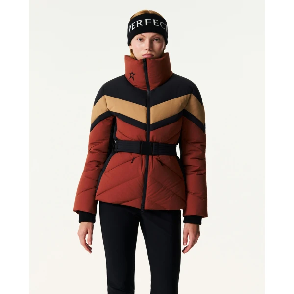 Perfect Moment JG Down Ski Jacket in Autumn, view 3 | Jackets | Coveti