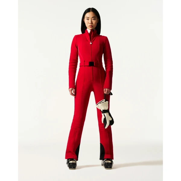 Perfect Moment JG Ski Suit in Red, view 2 | Jumpsuit | Coveti