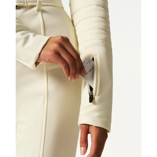 Perfect Moment JG Ski Suit in Snow White, view 3 | Jumpsuit | Coveti
