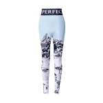 Perfect Moment Jacquard Base Layer Legging in Landscape | Leggings | Coveti