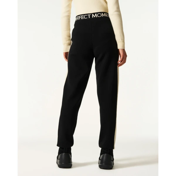 Perfect Moment LA Tour Merino Wool Jogger Pant in Black, view 3 | Sweatpants | Coveti