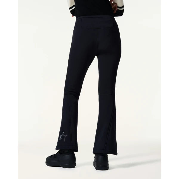 Perfect Moment Mid-Rise Aurora Apres Pant in Black, view 4 | Pants | Coveti