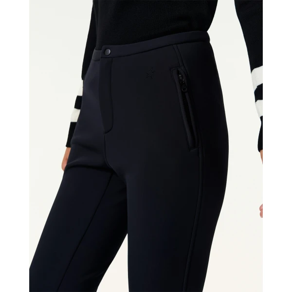 Perfect Moment Mid-Rise Aurora Apres Pant in Black, view 5 | Pants | Coveti