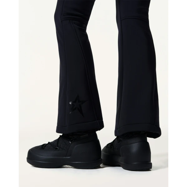 Perfect Moment Mid-Rise Aurora Apres Pant in Black, view 6 | Pants | Coveti