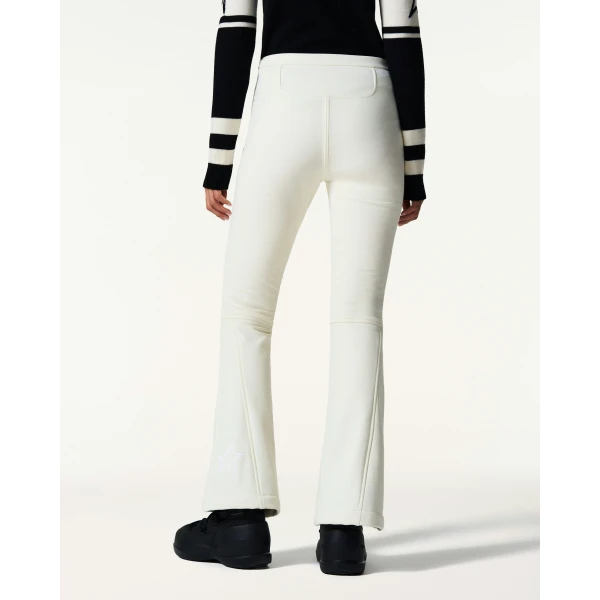 Perfect Moment Mid-Rise Aurora Apres Pant in Snow White, view 6 | Pants | Coveti