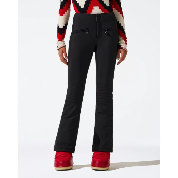 Perfect Moment Mid-Rise Aurora Ski Pant in Black, view 2 | Pants | Coveti