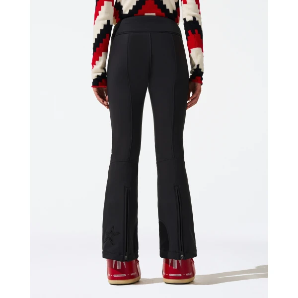 Perfect Moment Mid-Rise Aurora Ski Pant in Black, view 3 | Pants | Coveti