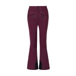 Perfect Moment Mid-Rise Aurora Ski Pant in Burgundy | Pants | Coveti