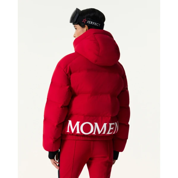 Perfect Moment Moment Puffer in Red, view 3 | Jackets | Coveti