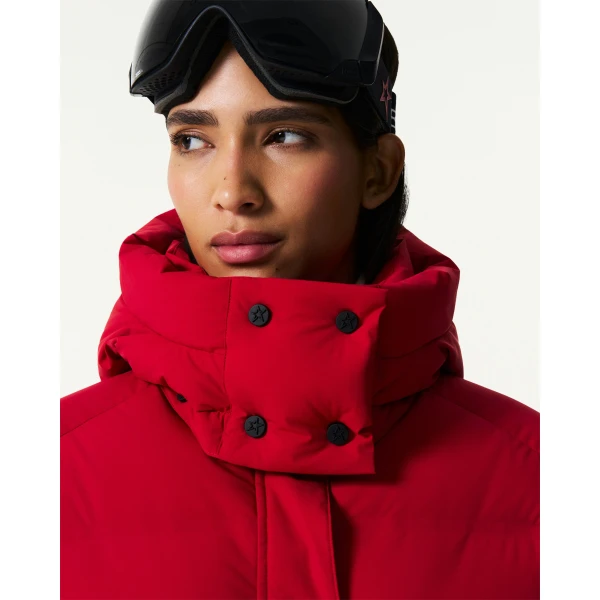 Perfect Moment Moment Puffer in Red, view 5 | Jackets | Coveti