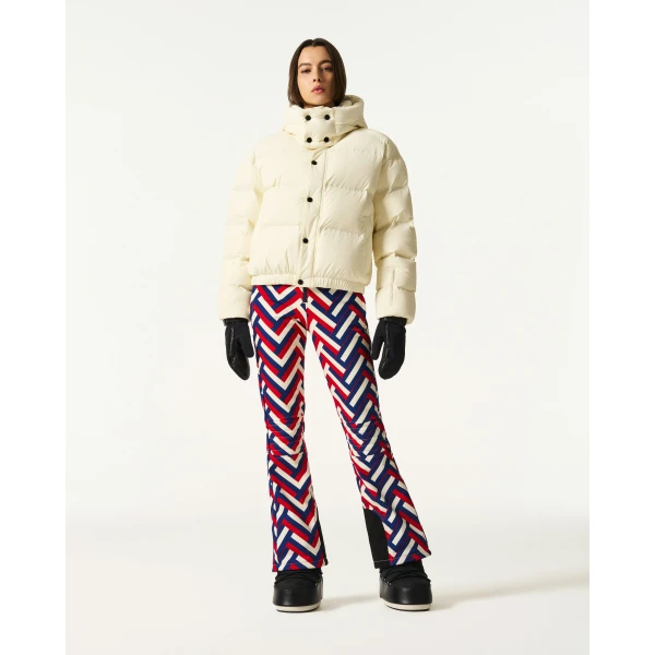 Perfect Moment Moment Puffer in White, view 2 | Jackets | Coveti