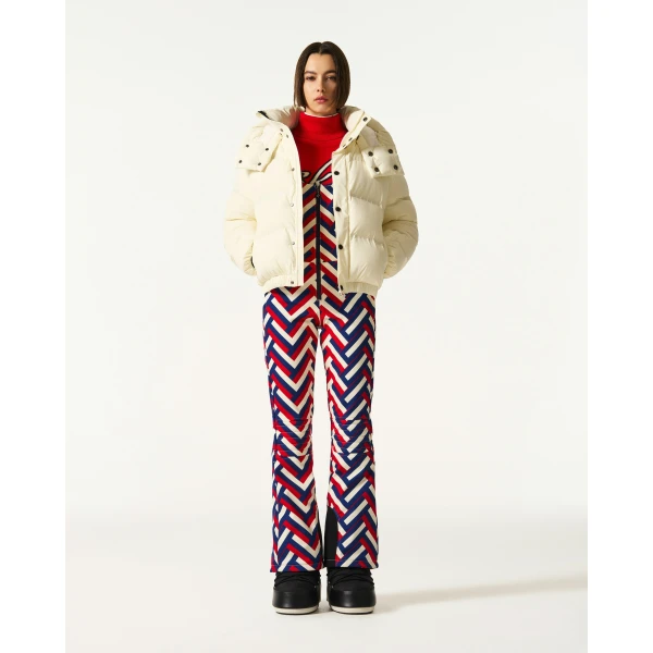 Perfect Moment Moment Puffer in White, view 4 | Jackets | Coveti