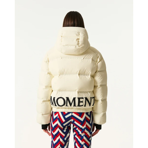 Perfect Moment Moment Puffer in White, view 5 | Jackets | Coveti