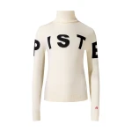 Perfect Moment Piste Merino Wool Sweater in Snow White | Sweaters | Coveti