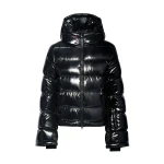 Perfect Moment Polar Flare Down Jacket in Black Cire | Jackets | Coveti