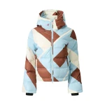 Perfect Moment Polar Flare Down Jacket in Sky Blue | Jackets | Coveti