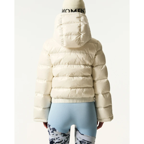 Perfect Moment Polar Flare Down Jacket in White, view 5 | Jackets | Coveti