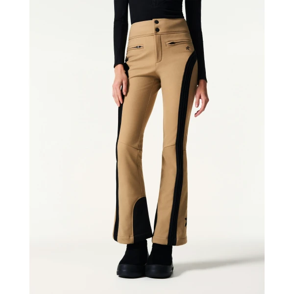 Perfect Moment Racer Ski Pant in Camel, view 2 | Pants | Coveti