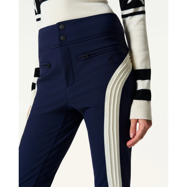 Perfect Moment Racer Ski Pant in Navy, view 4 | Pants | Coveti