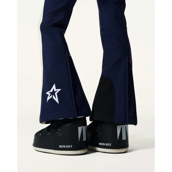 Perfect Moment Racer Ski Pant in Navy, view 6 | Pants | Coveti