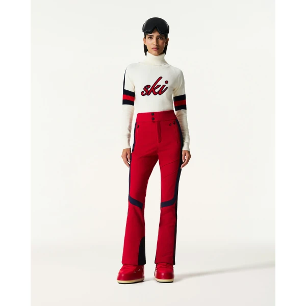 Perfect Moment Saint Moritz Ski Pant in Red, view 2 | Pants | Coveti