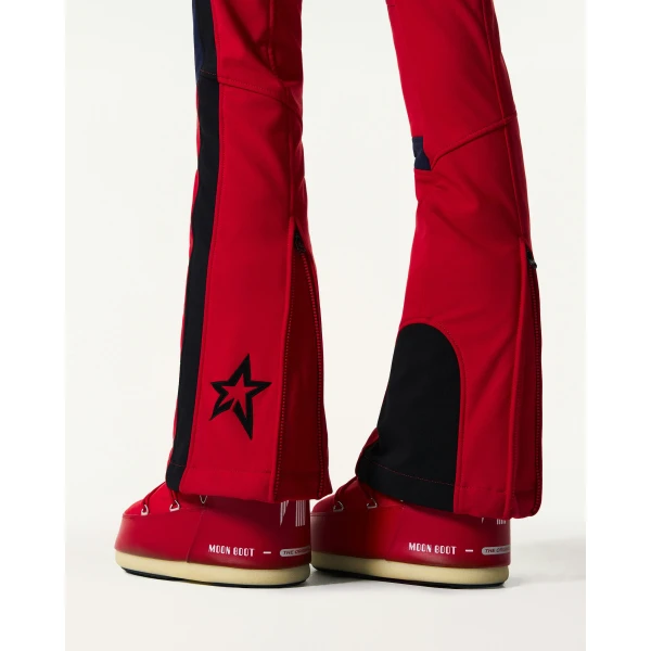 Perfect Moment Saint Moritz Ski Pant in Red, view 5 | Pants | Coveti