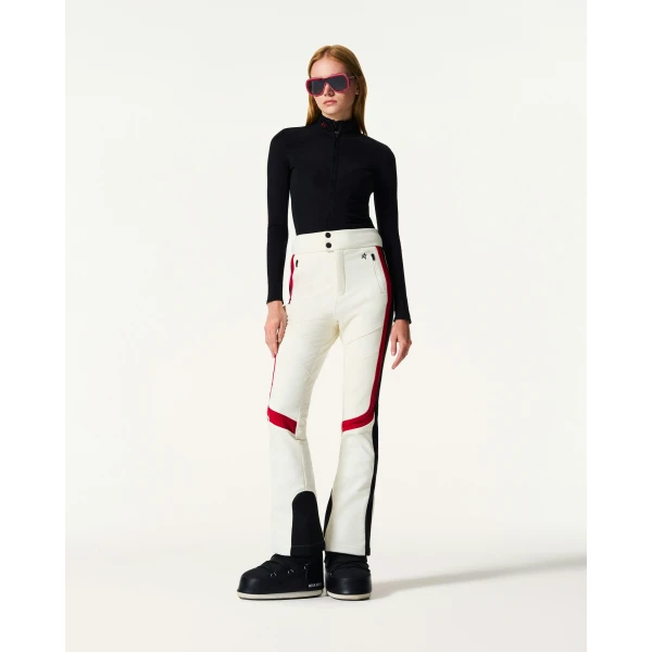 Perfect Moment Saint Moritz Ski Pant in Snow White, view 2 | Pants | Coveti