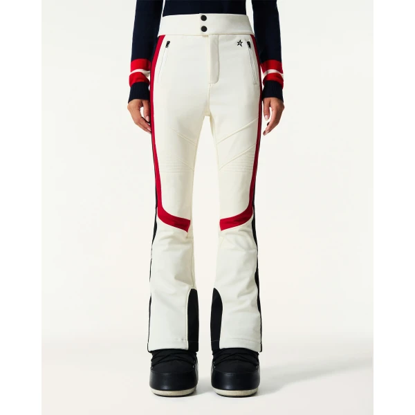 Perfect Moment Saint Moritz Ski Pant in Snow White, view 4 | Pants | Coveti