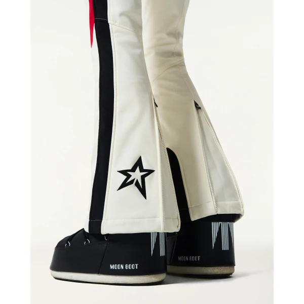 Perfect Moment Saint Moritz Ski Pant in Snow White, view 5 | Pants | Coveti