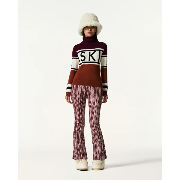 Perfect Moment Schild Merino Wool Sweater in Autumn, view 2 | Sweaters | Coveti
