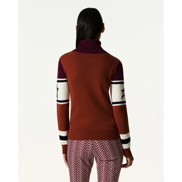 Perfect Moment Schild Merino Wool Sweater in Autumn, view 5 | Sweaters | Coveti