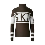 Perfect Moment Schild Merino Wool Sweater in Brown | Sweaters | Coveti