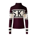 Perfect Moment Schild Merino Wool Sweater in Burgundy | Sweaters | Coveti