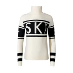 Perfect Moment Schild Merino Wool Sweater in White | Sweaters | Coveti
