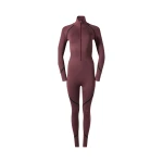 Perfect Moment Seamless Base Layer Jumpsuit in Burgundy | Jumpsuit | Coveti