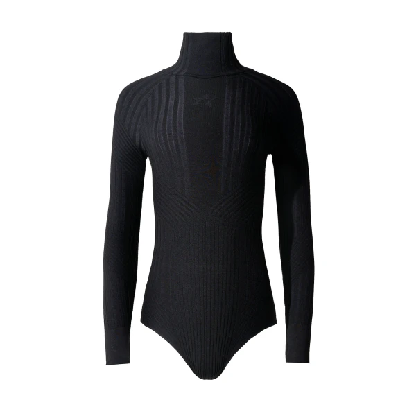 Perfect Moment Seamless Bodysuit in Black | Bodysuit | Coveti