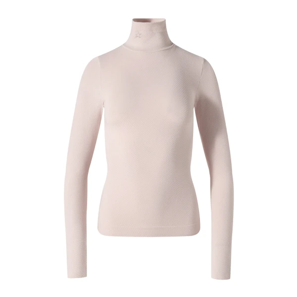 Perfect Moment Seamless Thermal Top in Oyster Pink | Long Sleeve | Coveti