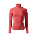 Perfect Moment Seamless Thermal Top in Red | Long Sleeve | Coveti