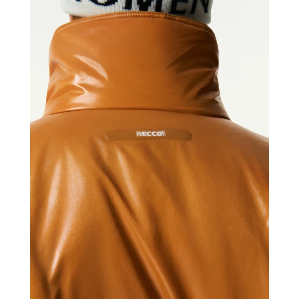 Perfect Moment Solaris Ski Jacket in Toffee, view 5 | Jackets | Coveti