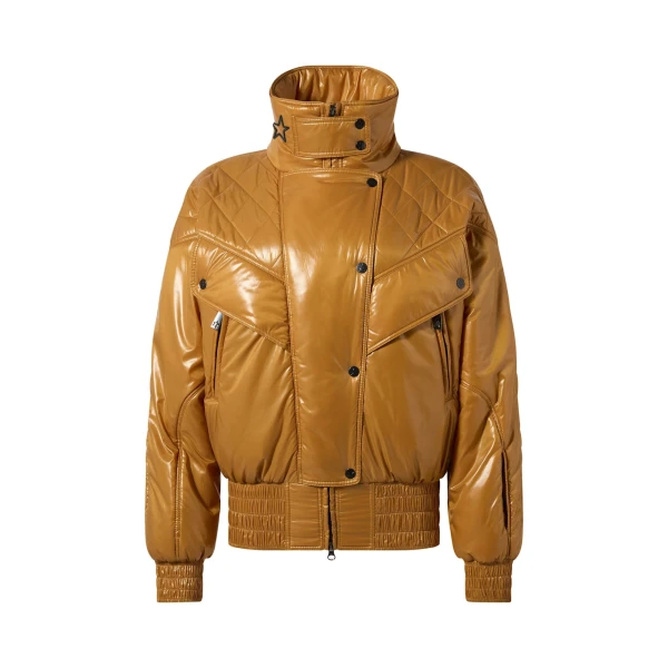 Perfect Moment Solaris Ski Jacket in Toffee | Jackets | Coveti
