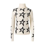 Perfect Moment Star Dust Merino Wool Sweater in White | Sweaters | Coveti