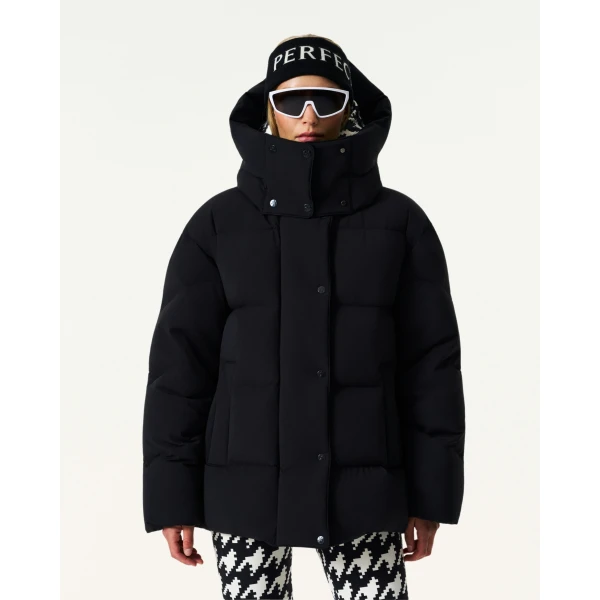 Perfect Moment Supernova Down Parka Jacket in Black, view 5 | Jackets | Coveti