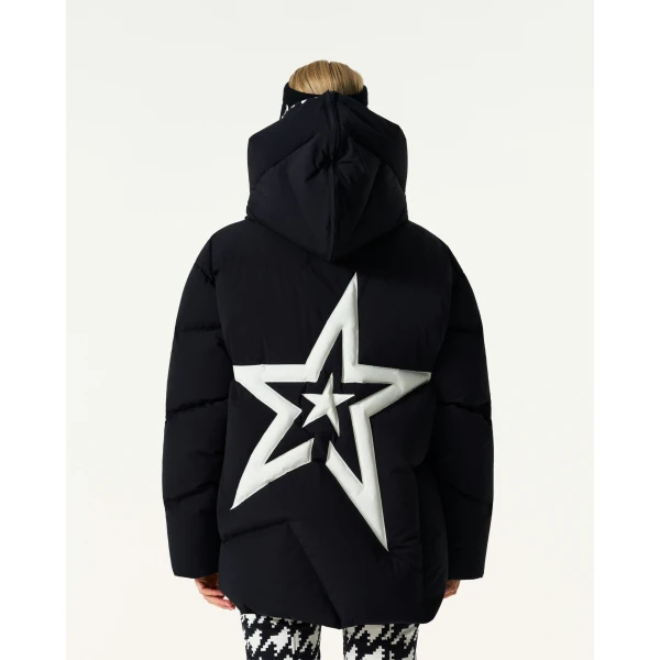 Perfect Moment Supernova Down Parka Jacket in Black, view 6 | Jackets | Coveti