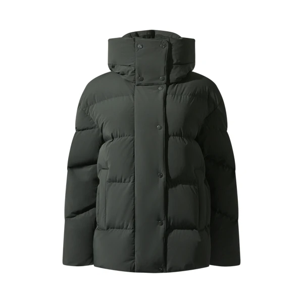 Supernova Down Parka Jacket in Black