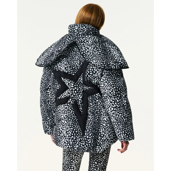 Perfect Moment Supernova Down Parka Jacket in Snow Leopard, view 5 | Jackets | Coveti