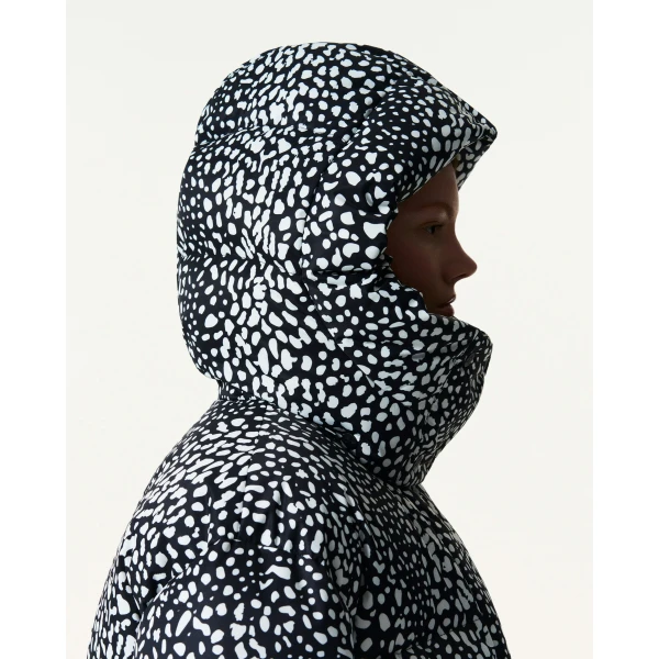Perfect Moment Supernova Down Parka Jacket in Snow Leopard, view 6 | Jackets | Coveti