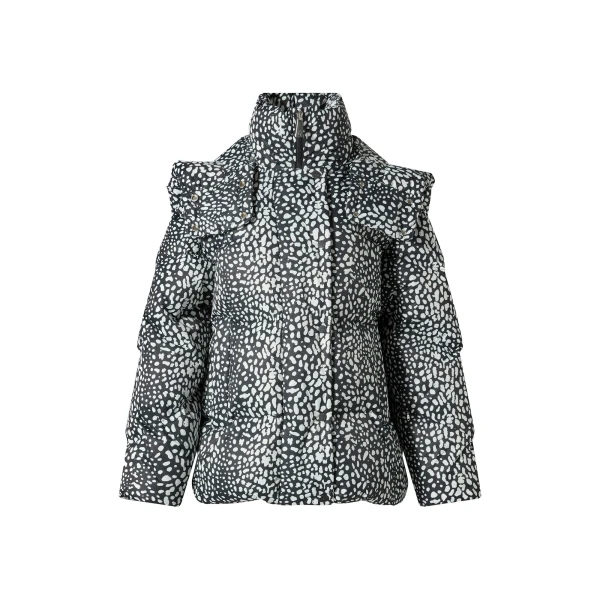 Perfect Moment Supernova Down Parka Jacket in Snow Leopard | Jackets | Coveti