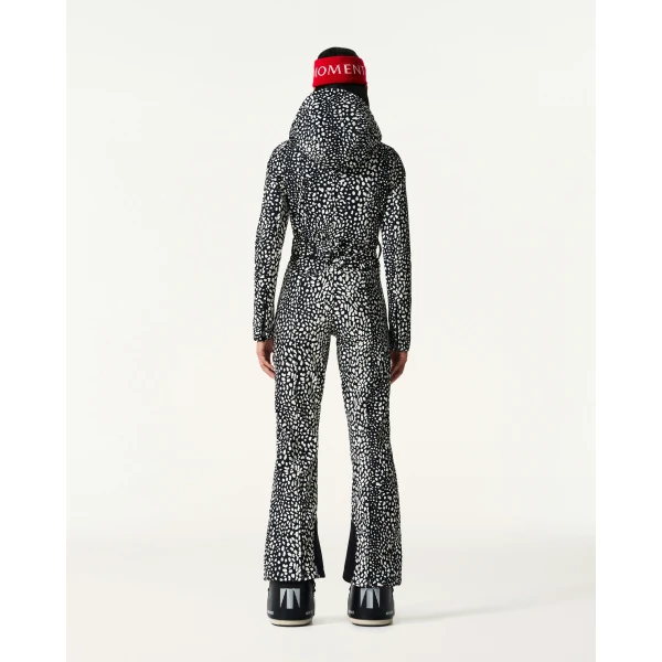 Perfect Moment Tignes Ski Suit in Snow Leopard, view 3 | Jumpsuit | Coveti
